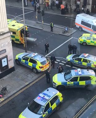 Armed police swarmed Sony's London HQ 